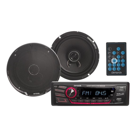 Combo Aiwa Caw-2016bt Radio Bluetooth + Parlantes 200w