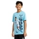 thumbnail image 2 of Camiseta Messi para niño, corte slim fit, estampado gráfico, mezcla de algodón, azul cielo, 2 of 4