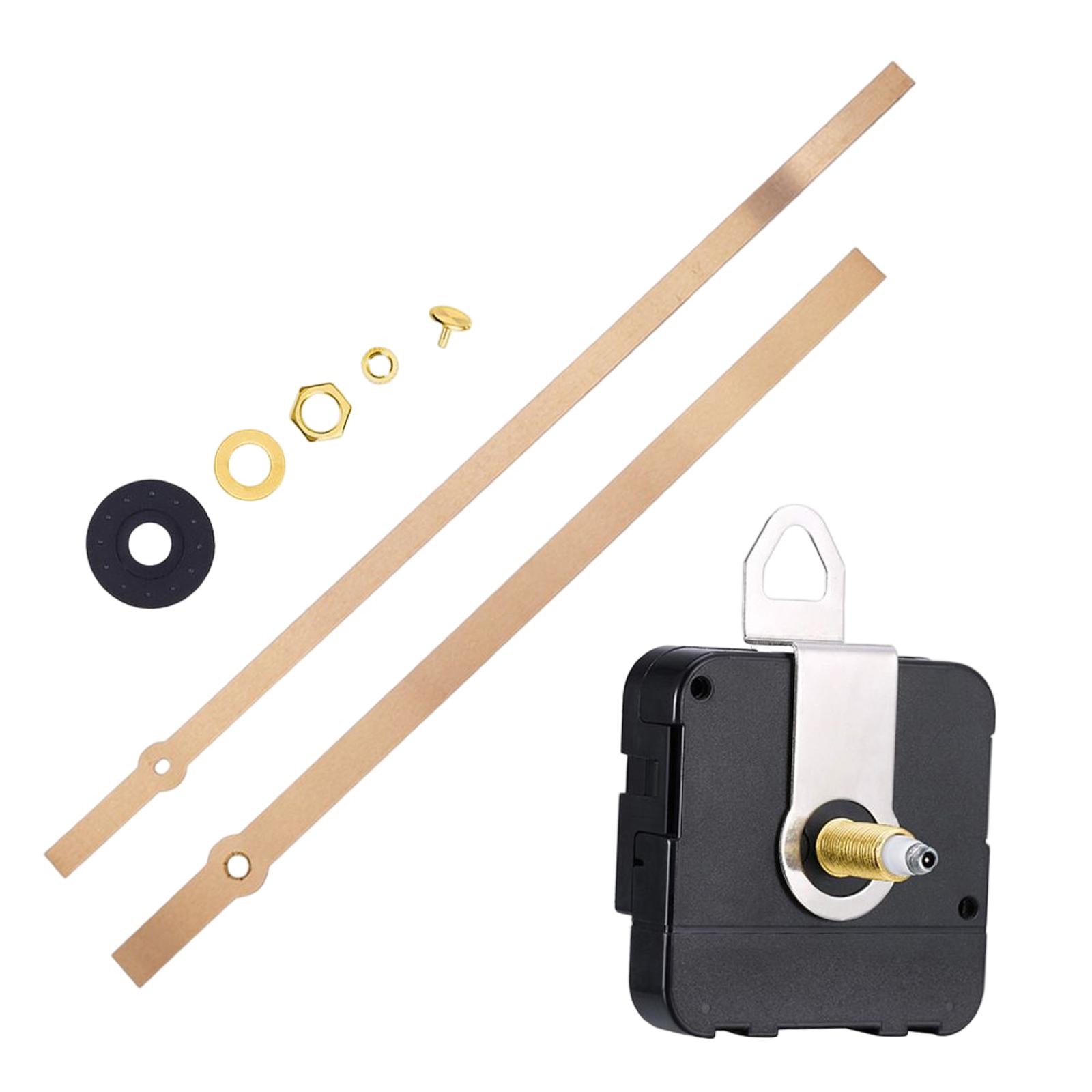 Bothyi - Movimiento De Reloj Movimiento Carillón Piezas De Reparación De Bricolaje Con Manos 1 Par De Manos Doradas