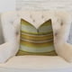 thumbnail image 2 of Almohada Plutus Brands Plutus Lexington Park, crema, verde y marrón, 2 of 3