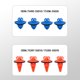 thumbnail image 4 of Pinzas Fender Flare Clips, 120 unidades, para Toyota 4Runner Tacoma RAV4, 4 of 7