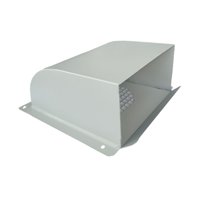 Ioensy - Accesorios De Rejilla De Ventilación Para Toma De Pared Exterior Con 4 Agujeros Preperforados, Color Blanco