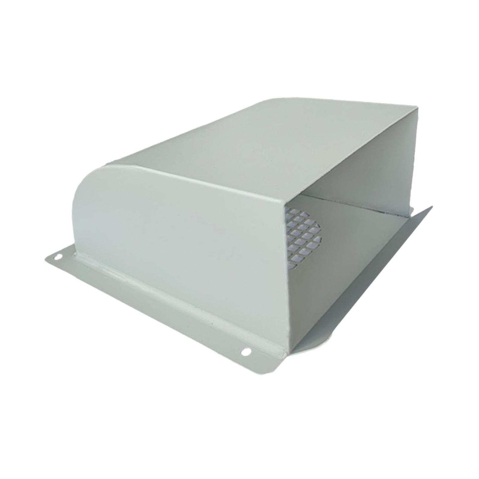 Ioensy - Accesorios De Rejilla De Ventilación Para Toma De Pared Exterior Con 4 Agujeros Preperforados, Color Blanco