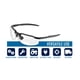 thumbnail image 3 of Gafas de seguridad Bullhead Safety Swordfish Bifocal 2.0 Diopter, 3 of 6