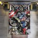 thumbnail image 1 of Capitan America Comforter Set for Kids Boys Teen Men Tween 3D Lightweight Microfiber Bedding Sets, 1 of 4