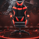thumbnail image 2 of Silla Gamer De Cuero Reclinable Ergonómica Escritorio Hogar, 2 of 3