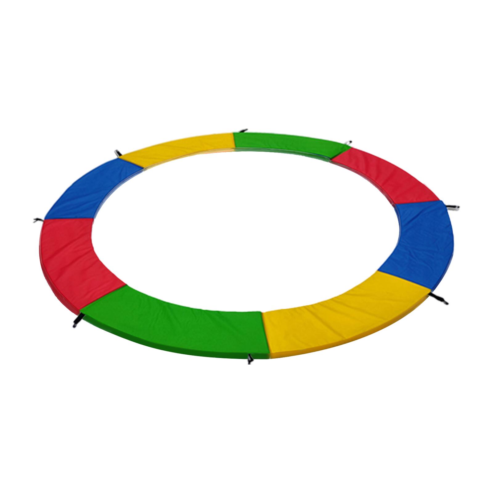 Magideal - Accesorios De Cama Elástica, Almohadillas De Cubierta De Repuesto, Cubierta De Resorte De Seguridad Acolchada, Cubierta De Cama Elástica Redonda Para , 14 Pies