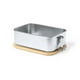 thumbnail image 2 of Contenedor Tupper Hermético Acero Inox. Bambú Plastil 800 Ml, 2 of 3