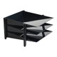 thumbnail image 4 of Caja De Almacenamiento Plegable Para Vales Eficientes Con Bandeja Para Cartas Para El Trabajo, El Aula, La Escuela, Negro, 4 of 5