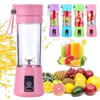 Oem - Juguera Personal Portátil Recargable Rosa