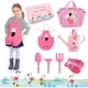thumbnail image 1 of Set Jardín Infantil Altdorff Flamenco Rosa 7 Piezas Metal y Madera, 1 of 3