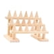 thumbnail image 5 of Soporte De Pantalla De Anillo De Madera Soporte De Anillo De Dedo Versátil Para El Escritorio Inicio Minorista 3TIER 21CMX14CMX11CM, 5 of 5