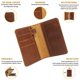 thumbnail image 3 of Funda tipo cartera Field Notes, piel de grano superior de Jack Point, 3 of 7