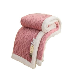 Genérico - Frazadas Texturizadas 2 Plaza 230X200 Cm J4