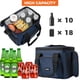 thumbnail image 2 of Bolsa térmica OPUX, con aislamiento suave, plegable, 18 latas, 2 of 7