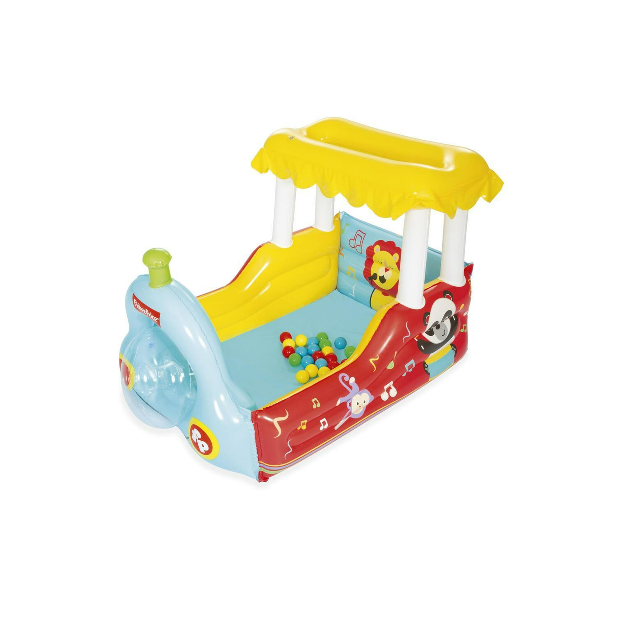Fisher Price - Tren Con Pelotas Inflable