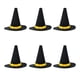 thumbnail image 1 of 6pcs Black Witch Hat Wine Bottle Decor - DIY Craft for Halloween Party and Home Bar Decoration, 1 of 4