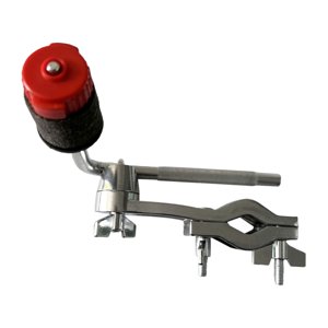 Magideal - Abrazadera De Conexión, Clip De Platillo De Montaje, Herramienta De Percusión Portátil De Liberación Rápida Abrazadera De Tambor Abrazadera De Brazo Rojo