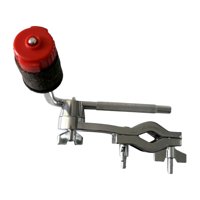 Magideal - Abrazadera De Conexión, Clip De Platillo De Montaje, Herramienta De Percusión Portátil De Liberación Rápida Abrazadera De Tambor Abrazadera De Brazo Rojo