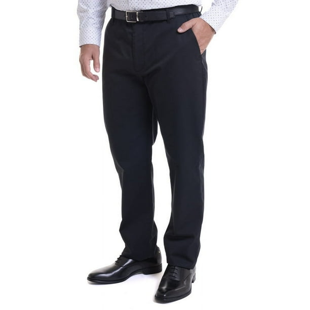 Pantalón Frente Plano Negro