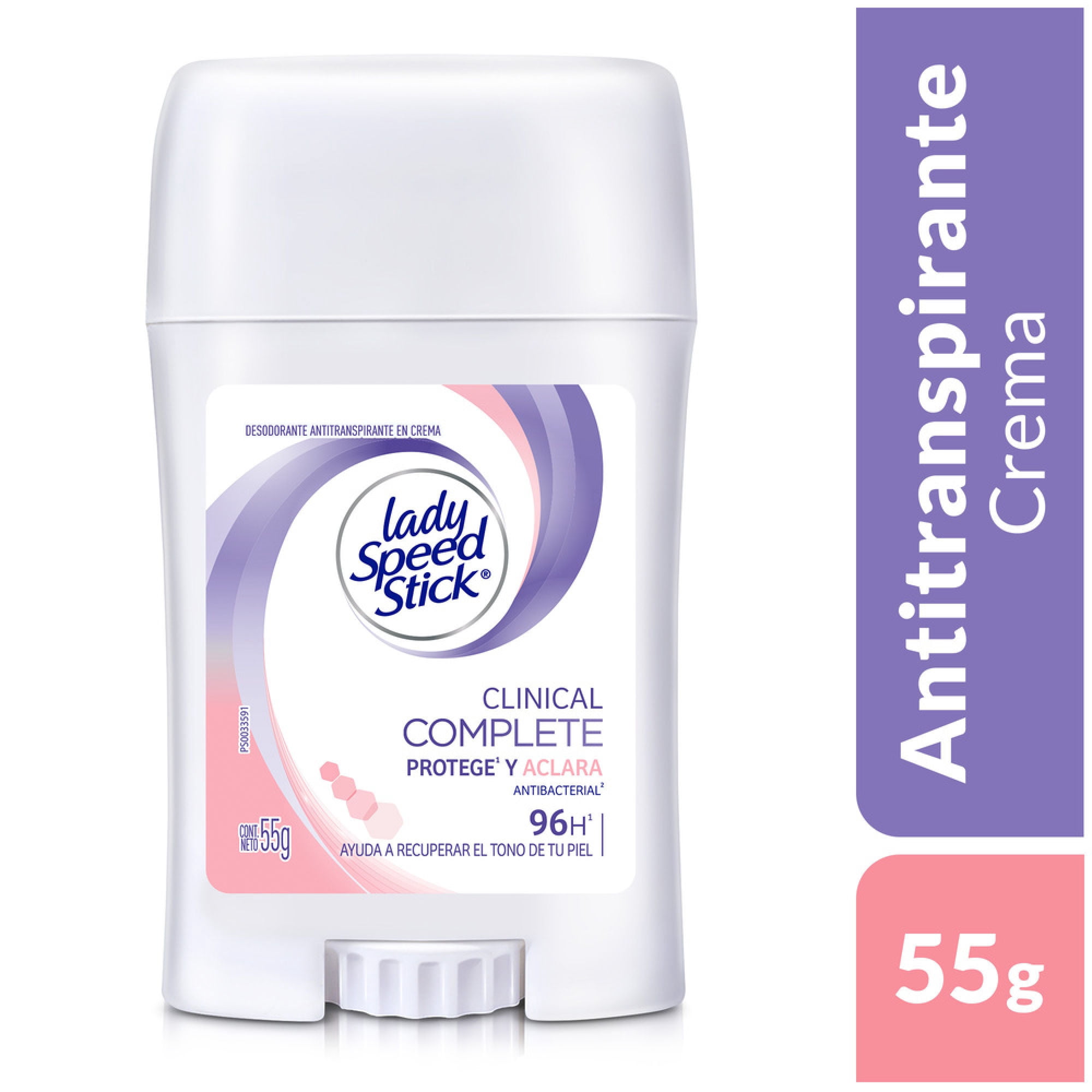 Desodorante Crema Lady Speed Stick Protege Y Aclara Mujer