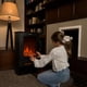 thumbnail image 2 of Calefactor Chimenea Eléctrica con Wifi Magma LED - Verken, 2 of 10