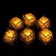 thumbnail image 1 of Cubitos de hielo iluminados, paquete de 12, reutilizables, brillantes y parpadeantes, para fiestas en bares y clubes., 1 of 5