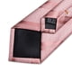 thumbnail image 5 of Corbata Rosada hombre seda con paño y colleras Modelo Oro Rosa, 5 of 6