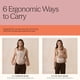 thumbnail image 4 of Portabebés Ergobaby Alta con Asiento de Cadera 3 Posiciones Beige, 4 of 9