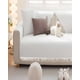 thumbnail image 3 of Funda Para Sofa De 5 Piezas Con Flecos Blanco, 3 of 4