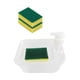 thumbnail image 3 of Dispensador De Jabón De Cocina, Práctico Con Soporte Para Estropajo, Para Barra De Baño De Hotel, Color Blanco, 3 of 3
