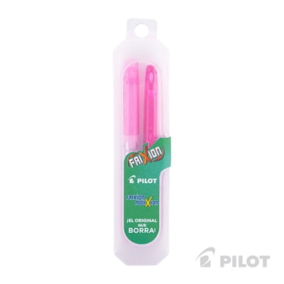 Frixion Addixion Point + Destacador Pastel Rosado  Pilot