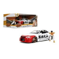 Coche Fundido A Presión Jada Street Fighter 2002 Nissan Skyline Gtr 1:24