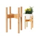 thumbnail image 1 of Soporte de plantas de bambú elevado de tamaño fijo para macetas de interior (no incluido) - Soporte de macetas de flores moderno con diseño enchufe - fácil de montar - bambú (solo estantes de flores), 1 of 3
