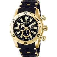 Reloj Cronógrafo Digital Invicta Sea Spider Dorado Negro Hombre