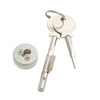 Bothyi - Cerradura De Vidrio Cerradura De Puerta Corrediza Para Cerradura De Tocador Cerradura De Refrigerador Cerradura De Buzón