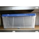thumbnail image 3 of Pack 10 Cajas Organizadoras 100lts Wenco C/ Ruedas 82x48x35c Transparente Transparente, 3 of 5