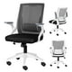 thumbnail image 1 of Silla Carla Ergonómica Asiento De Memoria Silla De Oficina Blanco, 1 of 8