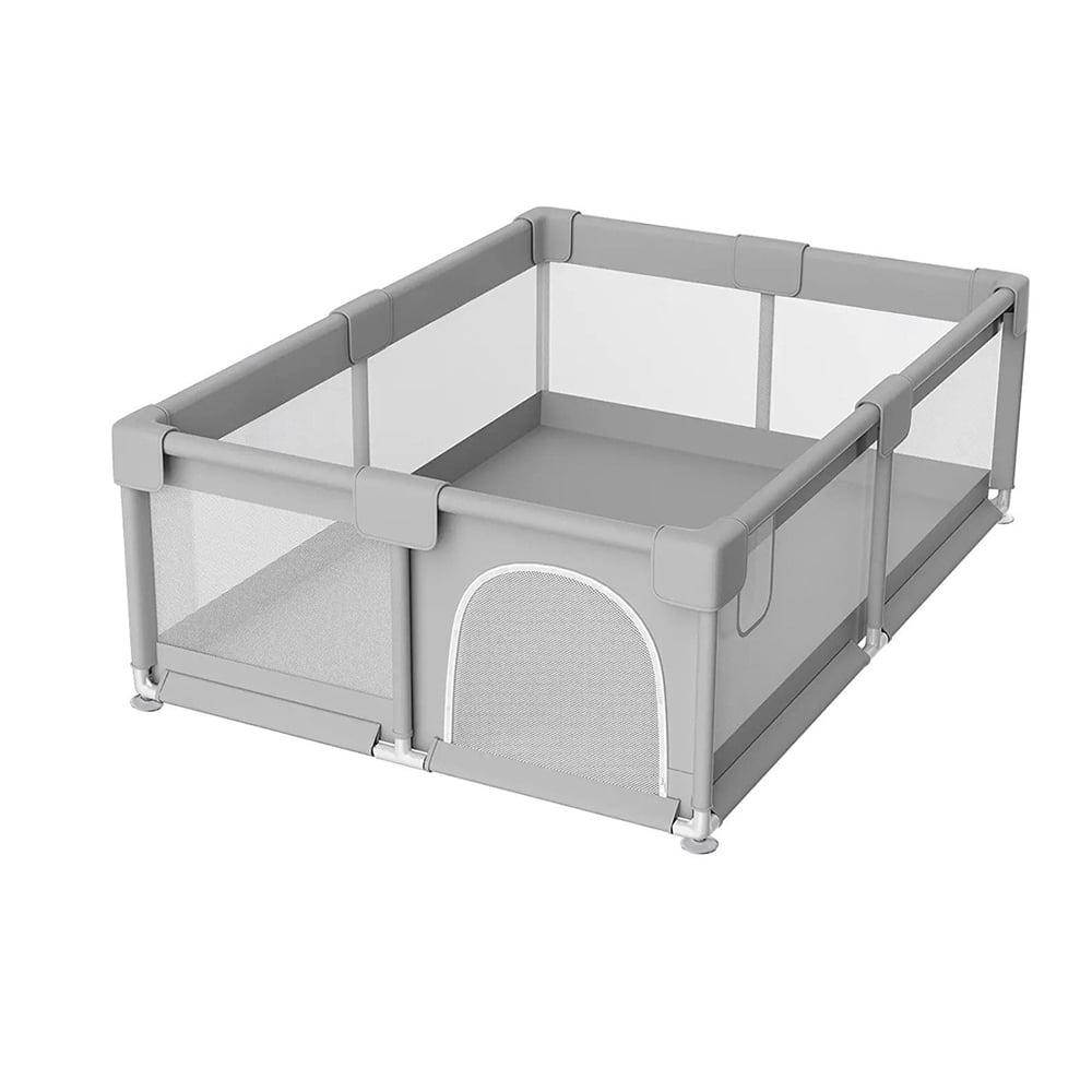 Genérica - Corralito Para Bebe Corral De Seguridad 1.2m*1.2m Gris Corralito