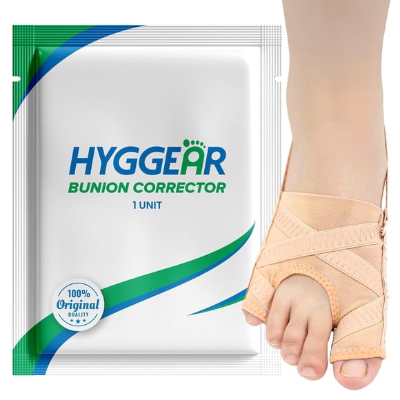 Corrector de juanetes Hyggear, soporte ajustable para el dedo gordo