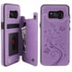 thumbnail image 1 of Butterfly Pattern PU Leather Case Wallet: Shockproof Flip Cover with Card Holder for Samsung S8/S10/Note10/S21 Series, 1 of 3