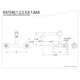 thumbnail image 2 of Grifo de baño Kingston Brass KS7246AX de montaje en pared de 20 cm, 2 of 2