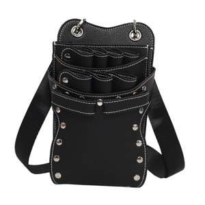 Ioensy - Estuche Para Tijeras De Peluquería, Portátil, Color Negro