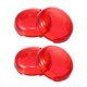 thumbnail image 1 of 4 piezas Cubiertas de Lente de Luz de Señal de Giro Roja para Motocicleta Delantera Trasera para Harley Dyna Street Glide Softail Road King Springer, 1 of 6