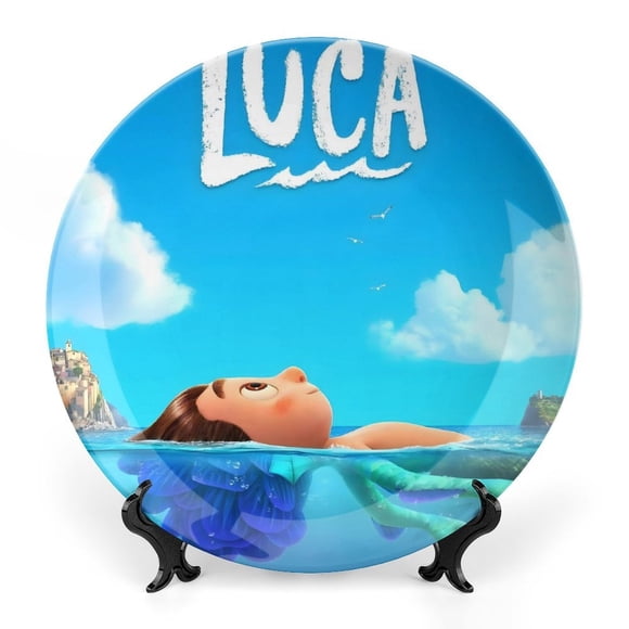 Plato Decorativo de Porcelana Fina Desmarcar Luca 15 cm