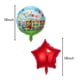 thumbnail image 3 of Globos de aluminio con forma de tren, 5 unidades, para decoración de fiestas de cumpleaños infantile, 3 of 5