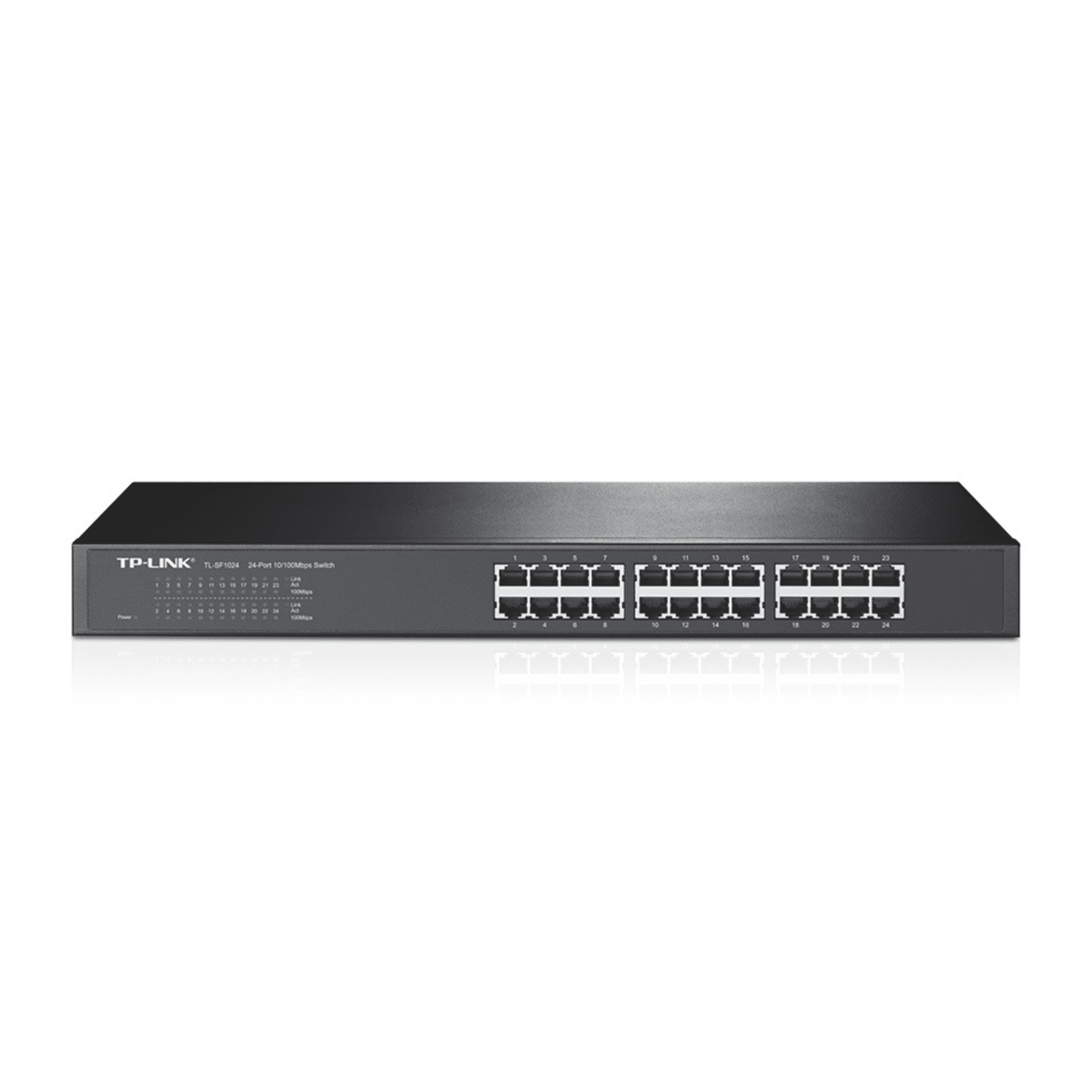 Tp-link - Switch 24 Puertos 10/100mbps Montaje En Rack Tl-sf1024