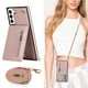 thumbnail image 1 of Crossbody Wallet Case Case For Samsung Galaxy S23 S22 Plus Note 20 Ultra With Card Slot Holder, Magnetic Flip Folio Purse Case, PU Leather Zipper Handbag With Detachable Lanyard Strap, 1 of 3