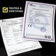 thumbnail image 3 of Gafas Para Eclipse Solar Aprobadas Por En 2024 (paquete De 5), 3 of 7