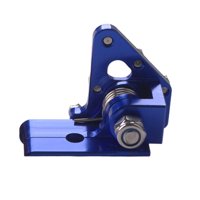 Magideal - Palanca De Pedal De Freno De Motocicleta De Aluminio Cnc, Punta De Placa, Instalación Conveniente Duradera, Accesorios De Motocicleta De Procesamiento Azul